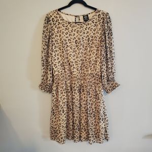 Cute leopard dress